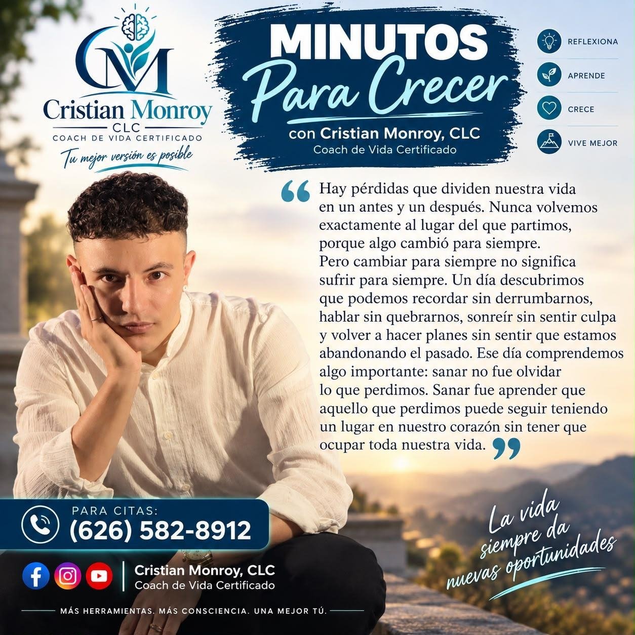 Minutos para Crecer: hay pérdidas que dividen nuestra vida en un antes y un después